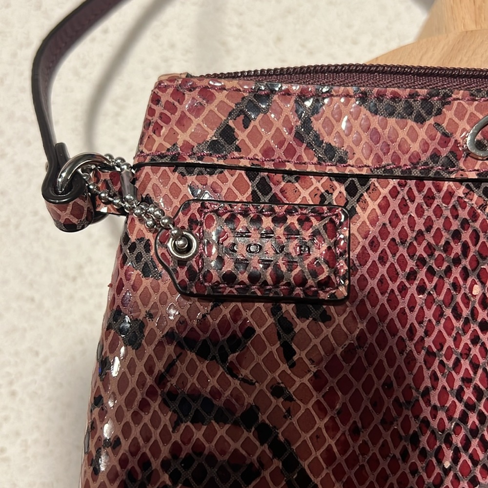 Coach Wristlet in Faux Python - Picture 3 of 6